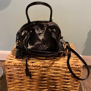 Sweet Kate Spade patent leather dome satchel.
